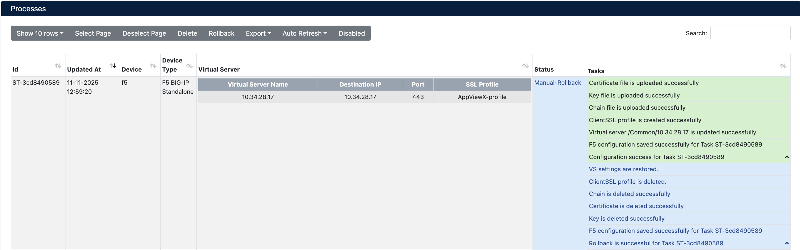 F5 BIG-IP Dağıtım - Generative Mode