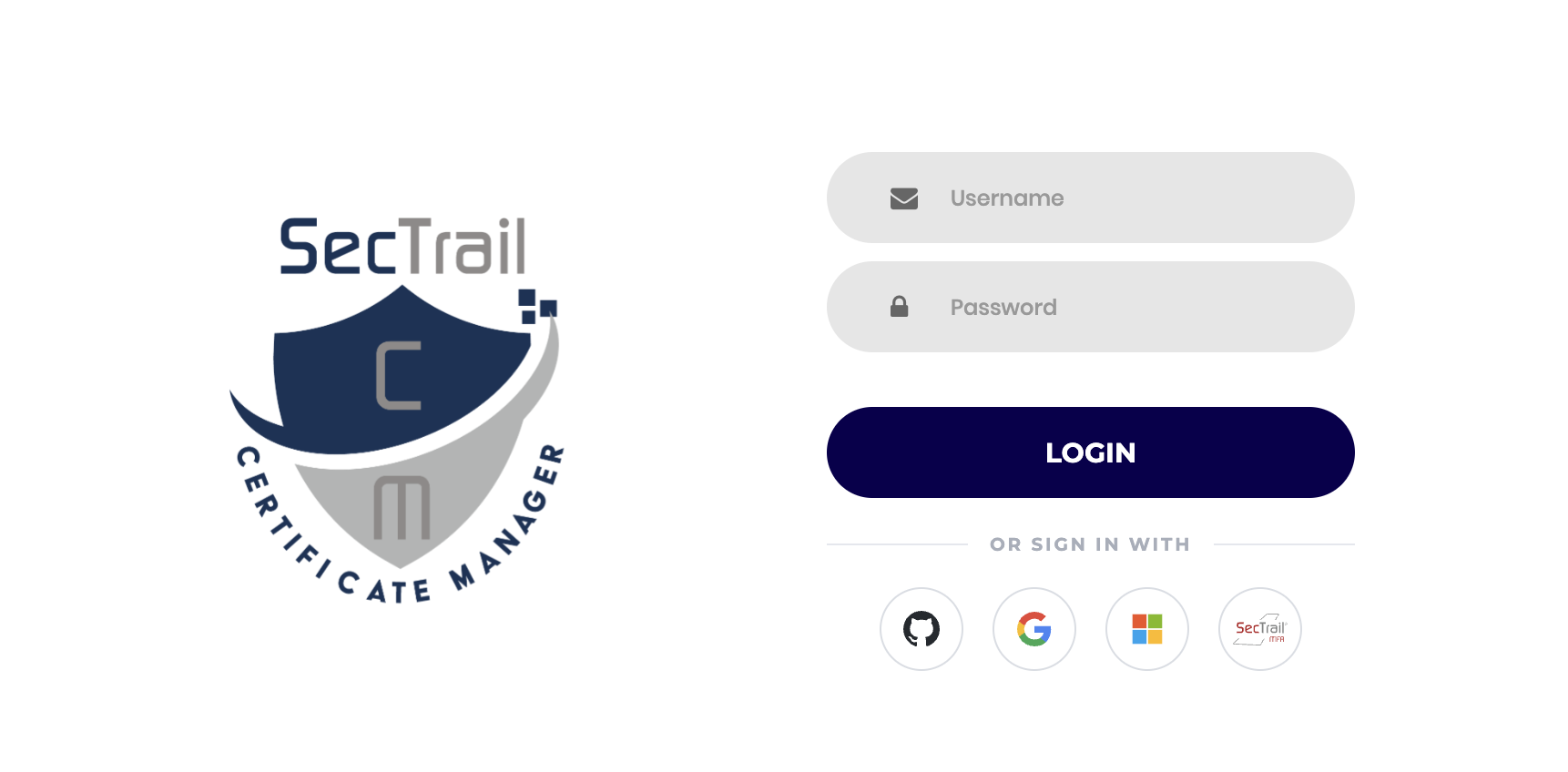Stage 1: Username and Password