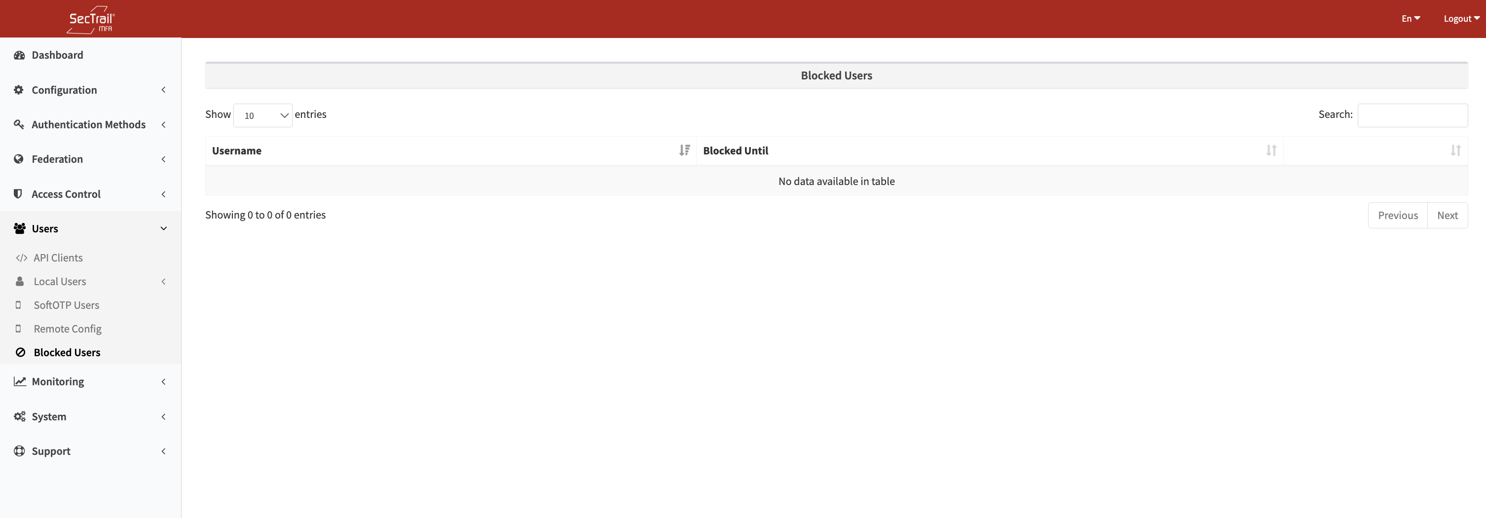 Engellenen Kullanıcılar Listesi